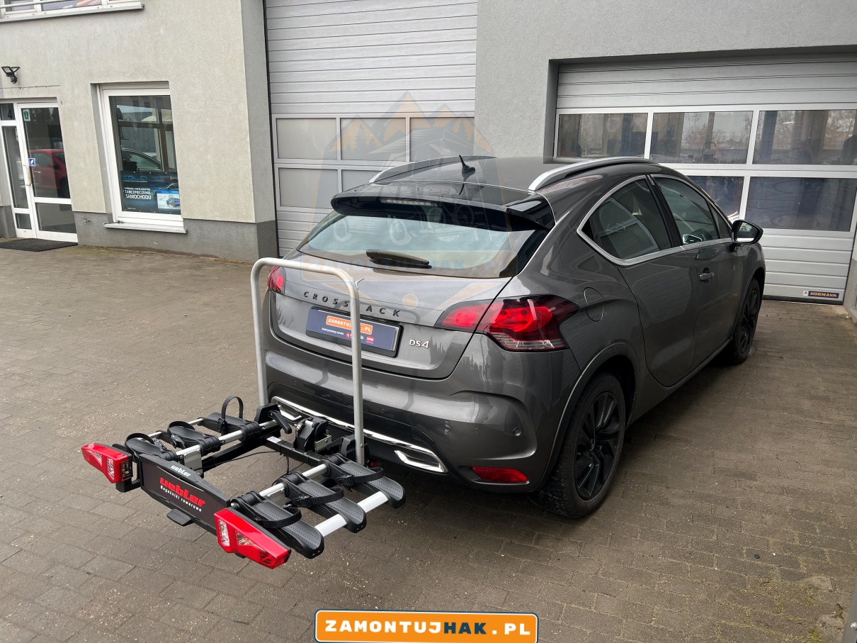 Wybierz bagażnik rowerowy Uebler i31 na DS4 - idealne rozwiązanie dla miłośnik&oacute;w aktywnego wypoczynku